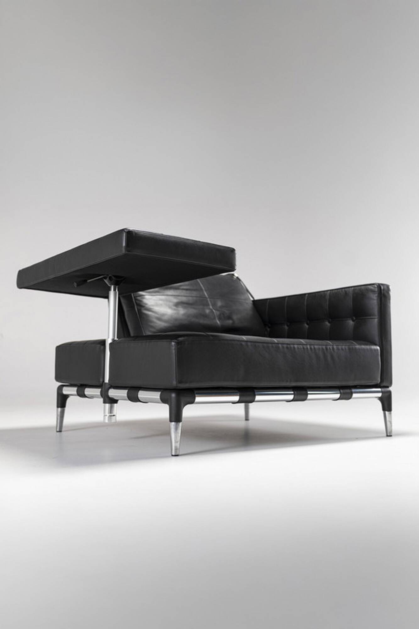 "Prive" Leather Set by Phillippe Starck for Cassina, Italy,2010s