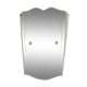Bevelled and chiseled Venetian mirror  - 54x35cm