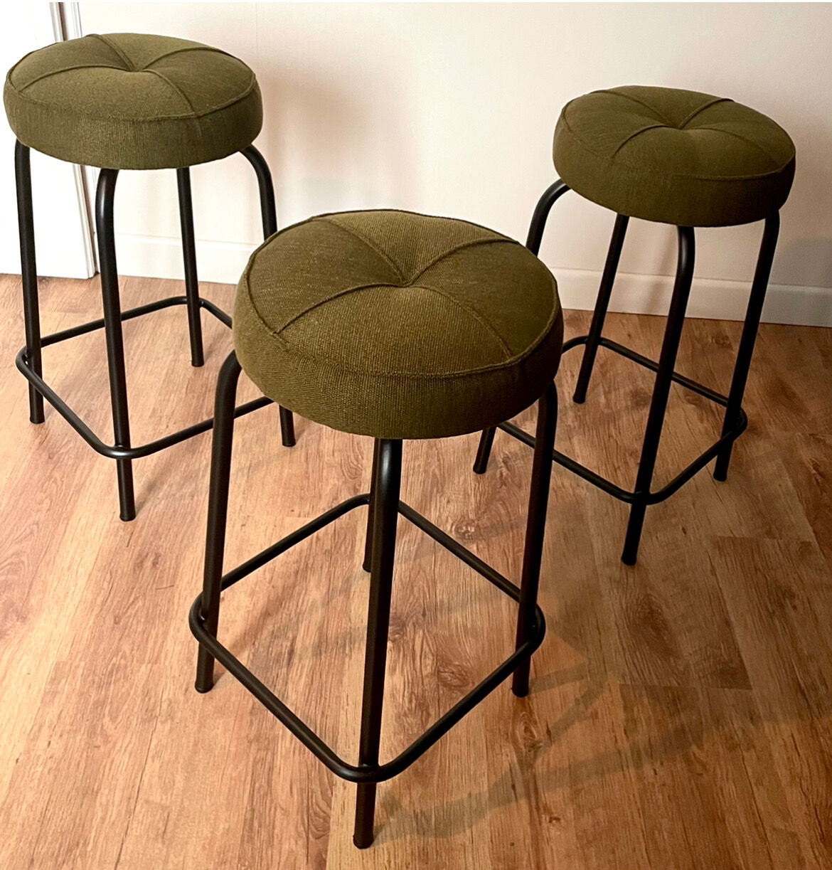 Restored high stools
