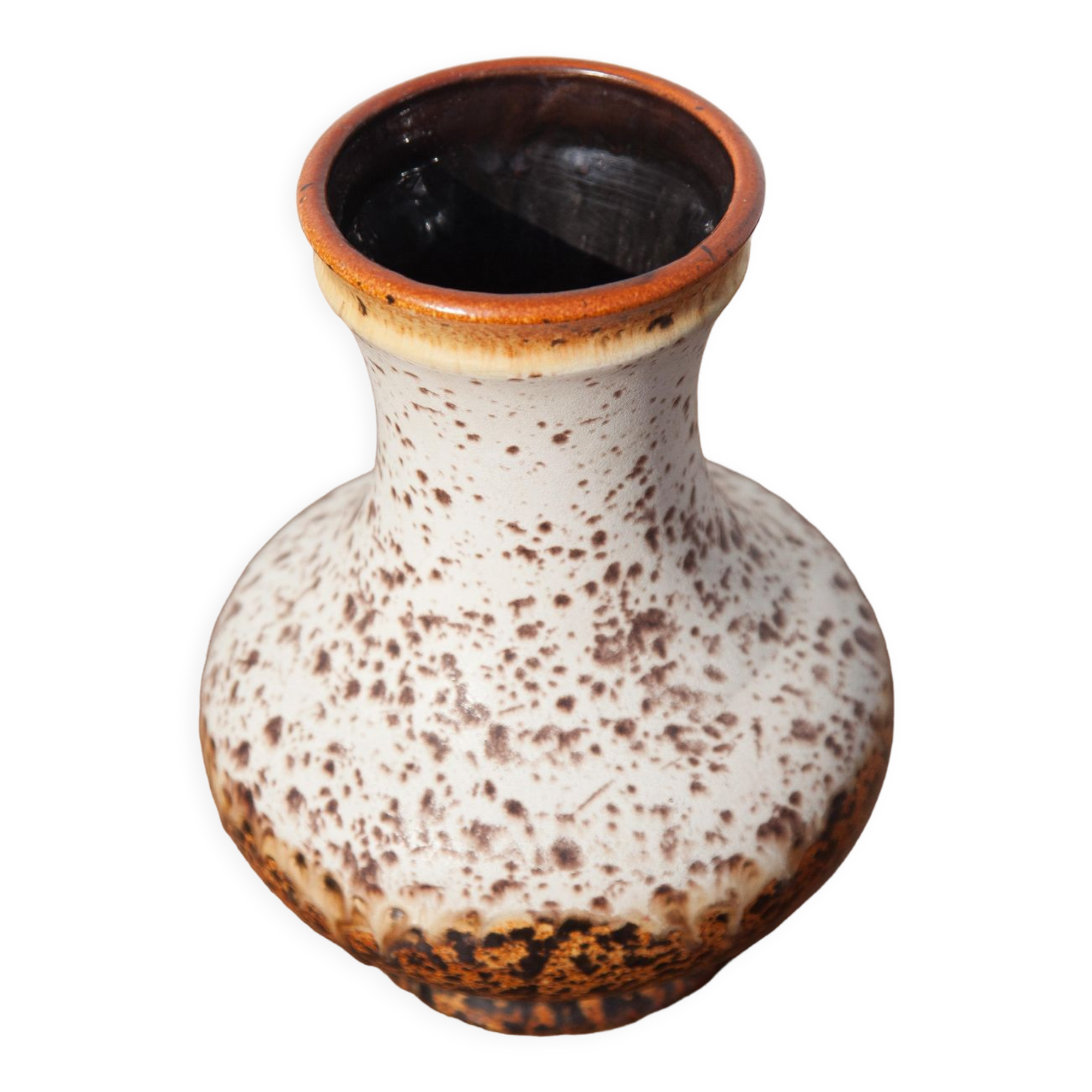Ceramic vase 528-26 Uebelacker u-keramik, west germany
