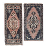 Tapis noué à la main 55x112 cm