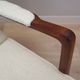 Beech armchair, Scandinavian design, 1960s, designer Folke Ohlsson, manufacturer DUX