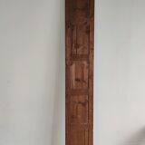Long wooden mirror and gilded stucco with pearl rays H: 2m45 L: 40cm