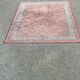Persian rug burgundy wool 135x195cm