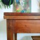 Old wooden play table