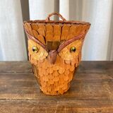 Vintage “owl” basket
