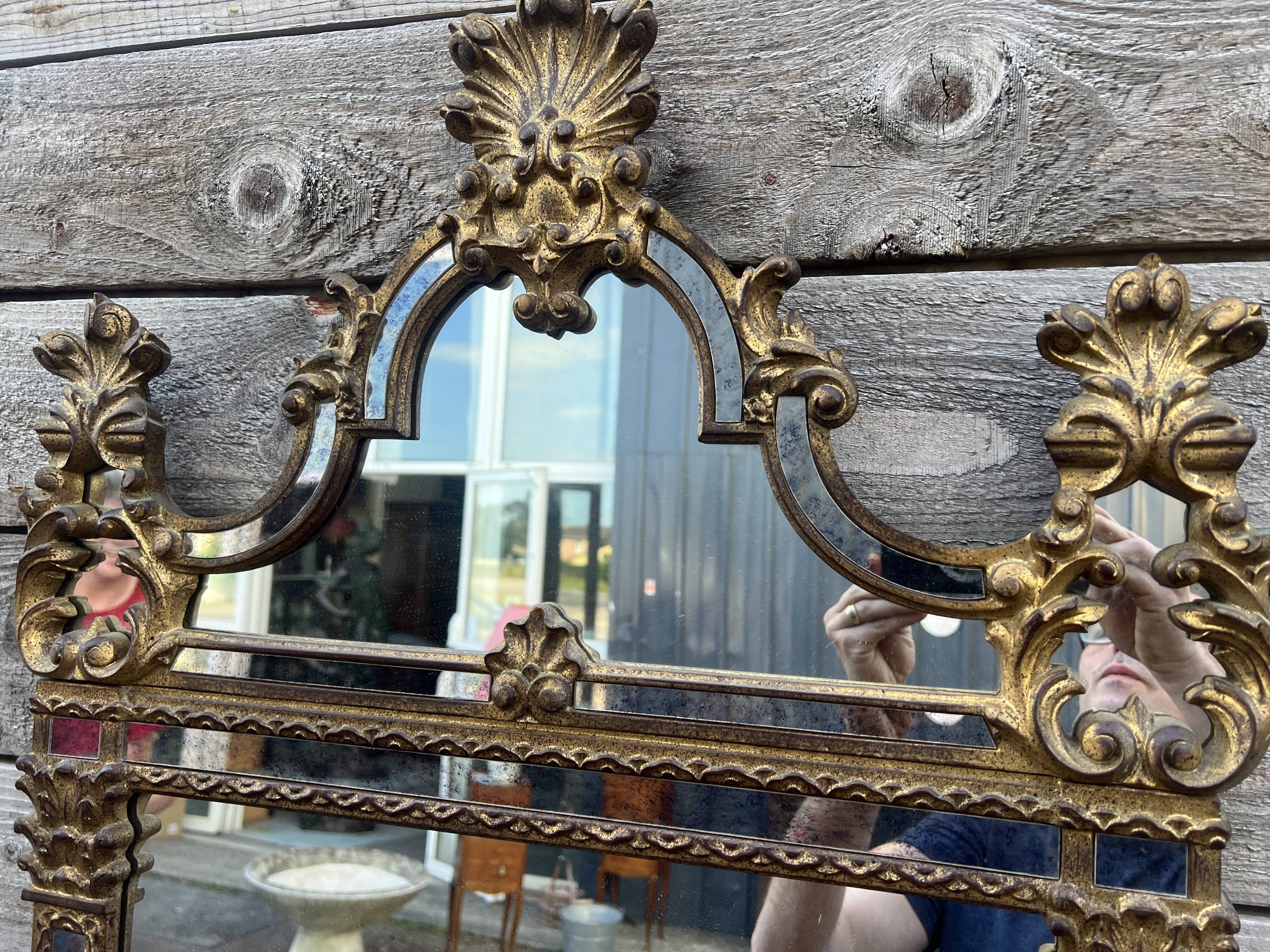 Louis XV Neo-Regency Style Mirror