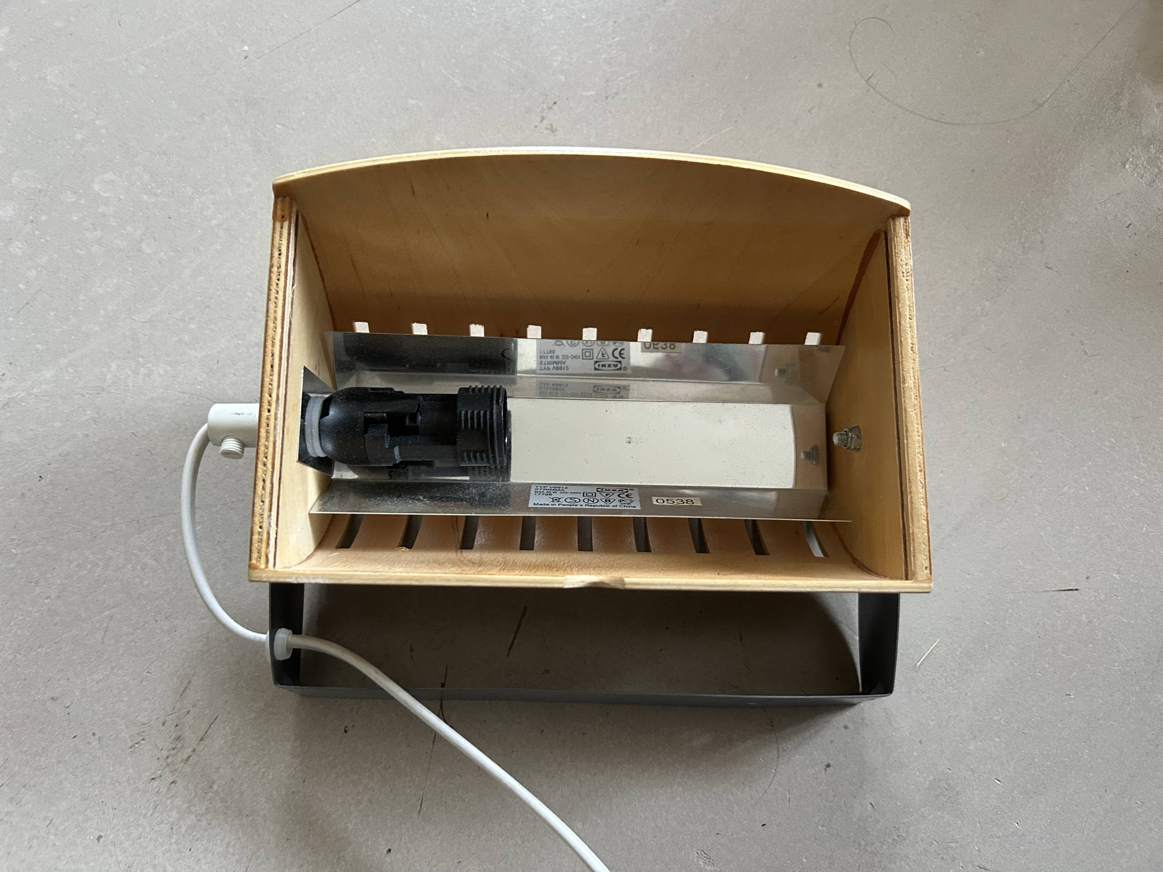 Vintage IKEA Strimma wall light