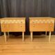 Pair of bedside tables, 1960s