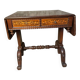 Writing table A Regency Irish carved mahogany writing table circa 1800