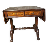 Table d'écriture en acajou sculpté irlandais de la Régence, vers 1800.