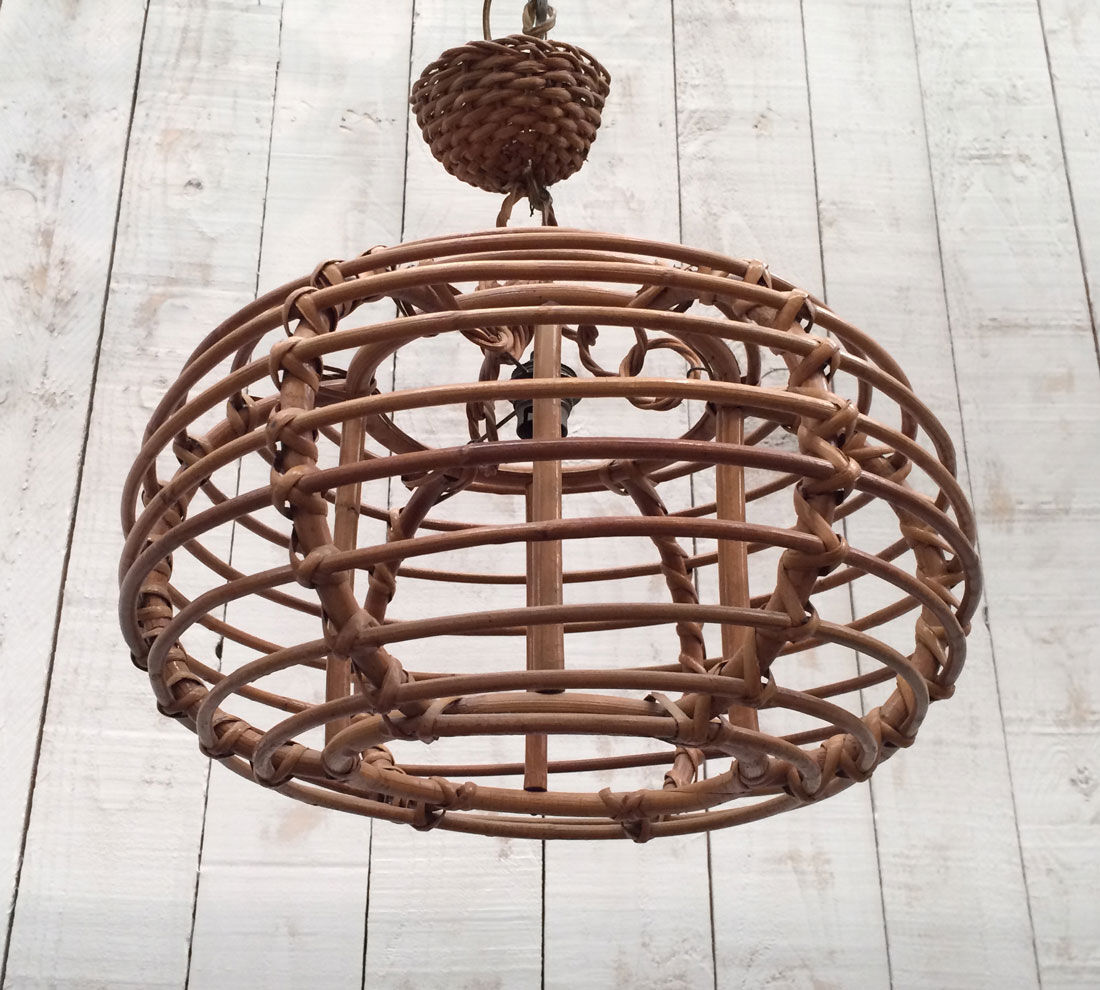 Suspension rattan, around 1950