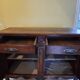Antique fruitwood sideboard
