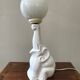 Elephant ceramic lamp