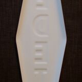 Advertising plate in enamelled sheet metal of the famous Belgian beer Vedett