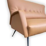 Canapé italien vintage 2 places - 1950