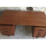 Management office in solid teak stamped nf ameublement - 1960