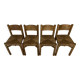 set of 4 chairs model "Meribel" by Charlotte Perriand