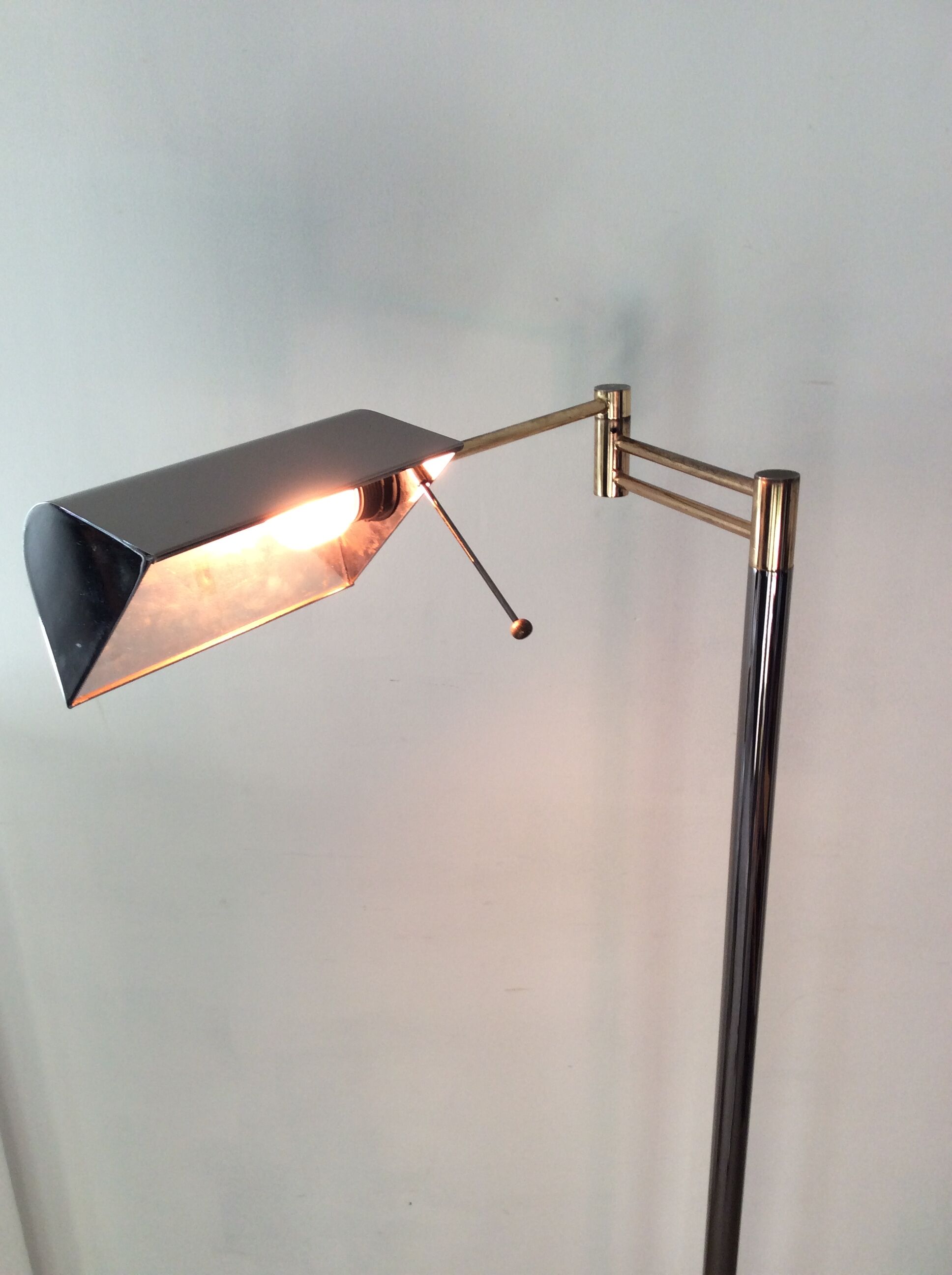 E-reader floor lamp from the 70s and 80s