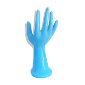 Blue hand