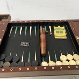 Louis XVI period "Tric Trac" gaming table in 18th century mahogany.