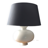 Large vintage ceramic table lamp from the 70s kostka pirouette design