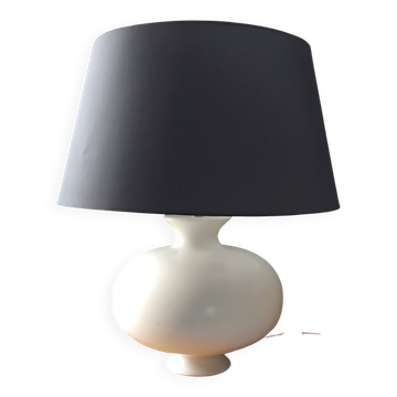 Grande lampe a poser céramique vintage année 70 kostka pirouette design