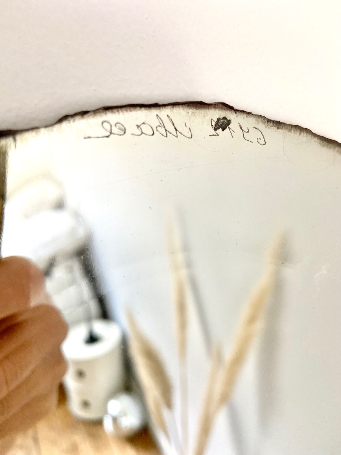 Large beveled mirror - Art Deco