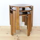 Tabourets de Bruno Rey pour Dietiker