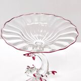 Renaissance style Murano Glass Cake Stand by La Murrina, Italy