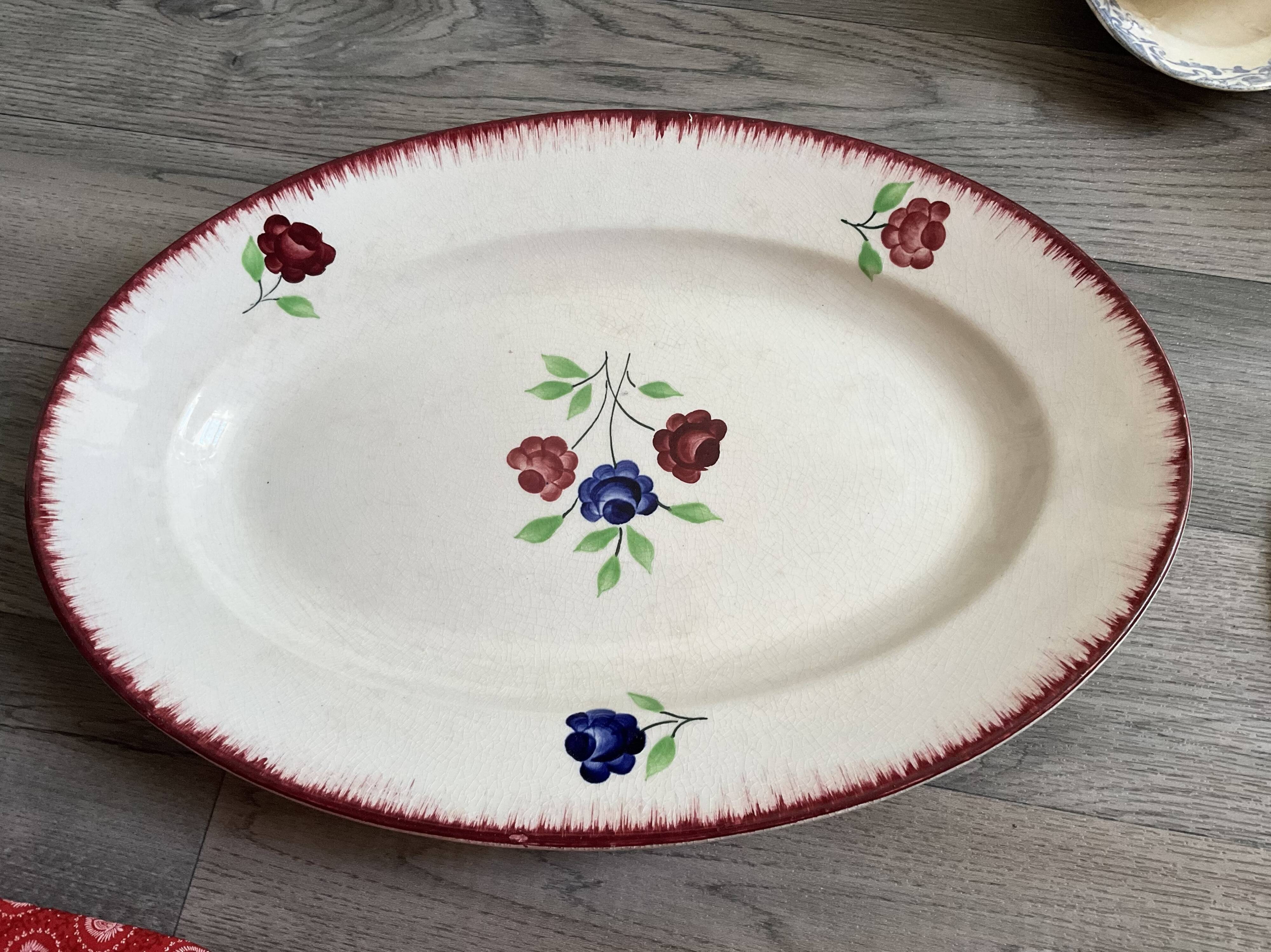 Serving dish Moulin des Loups and Hamage