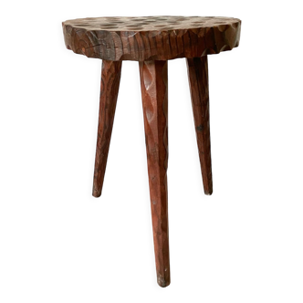 Tabouret tripode vintage