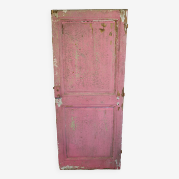 Old pink door