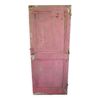 Porte ancienne rose