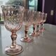 5 verres à pied Rosaline