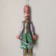 Decorative wooden puppet handcrafted.