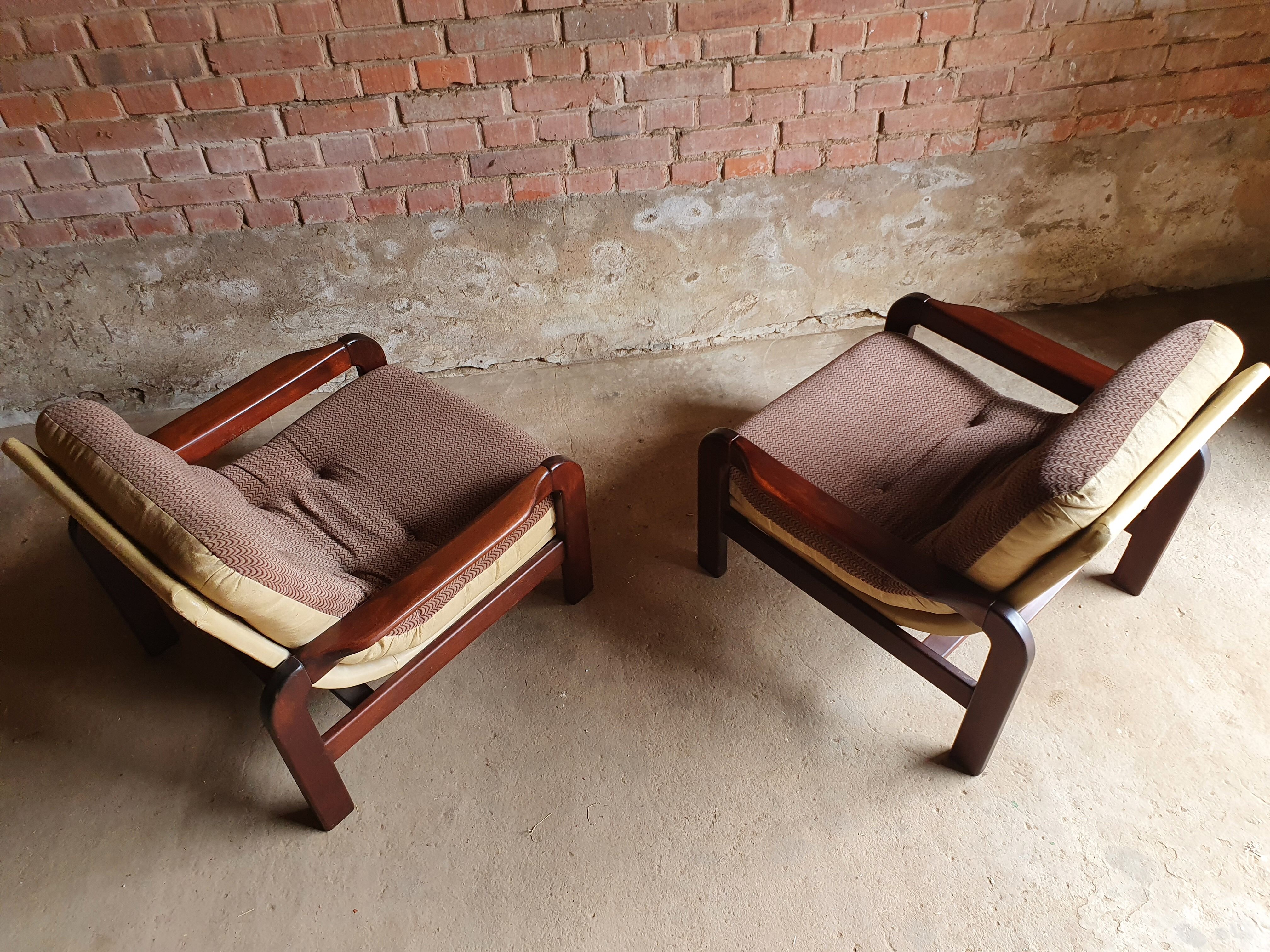 Paire de fauteuil vintage danois