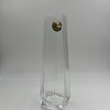 Octagonal soliflore vase Cristal d'Arcques