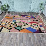 Tapis artisanal en laine du Maroc 3 x 2 m