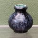 Boch Frères Keramis round vase, Art Deco