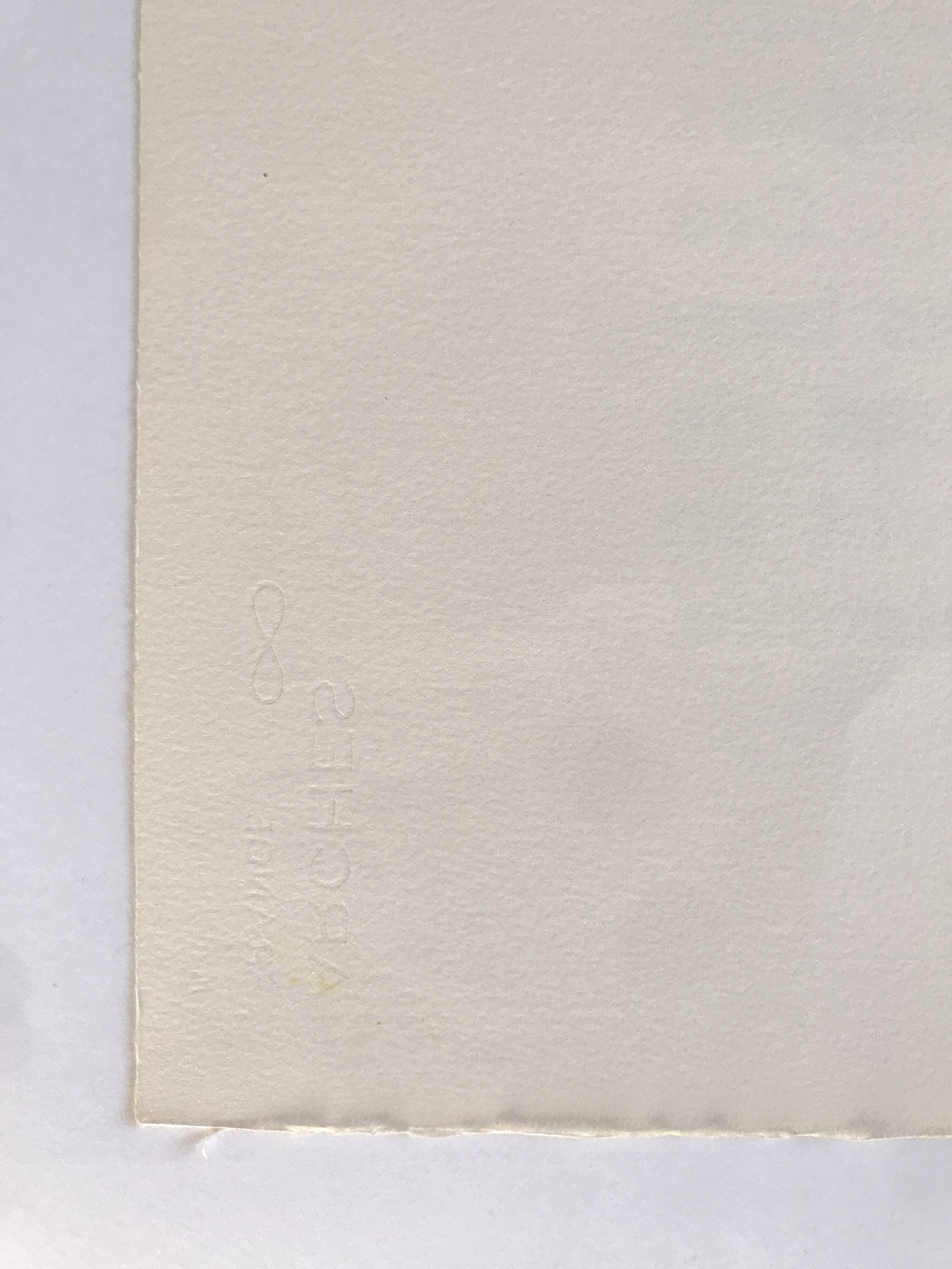 Jacques VILLEGLE, SATOR, 1997. Original screen print signed in pencil.