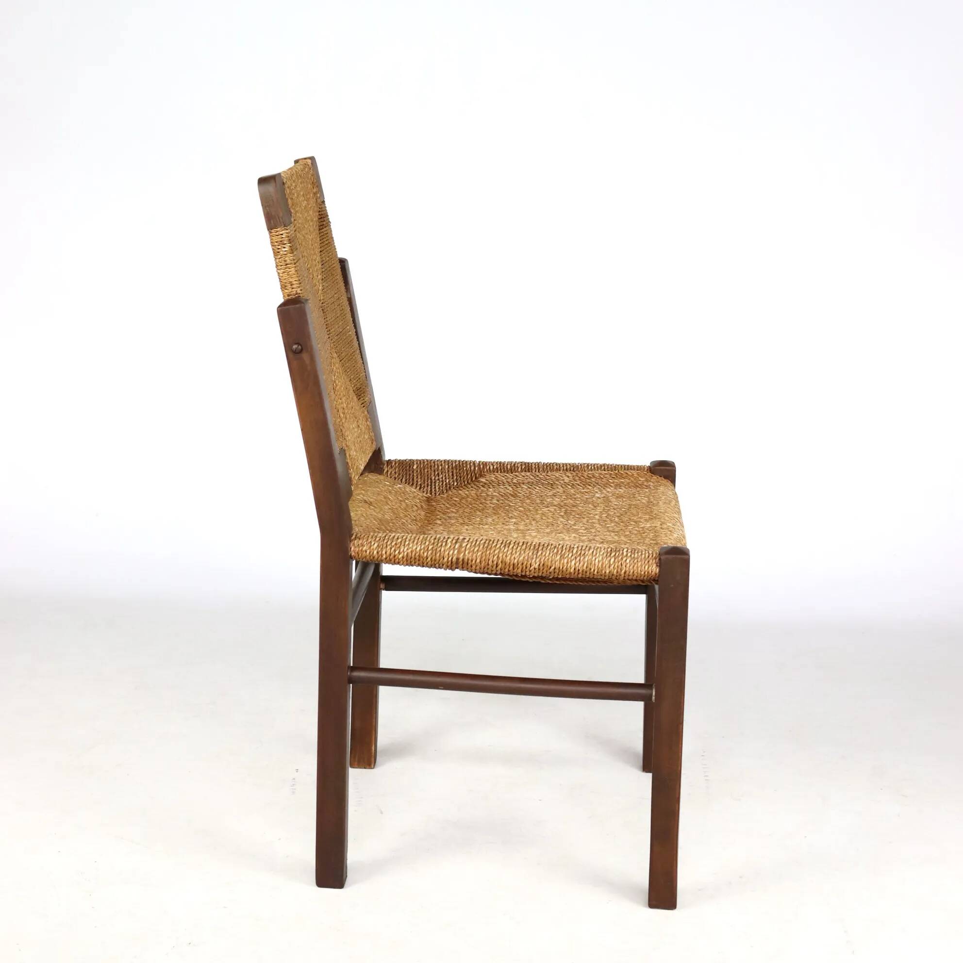 Brutalist rope chair