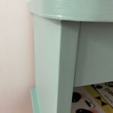 Retro green bedside table