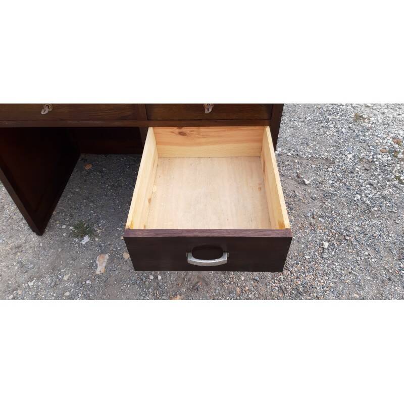Bureau bois chêne année 30