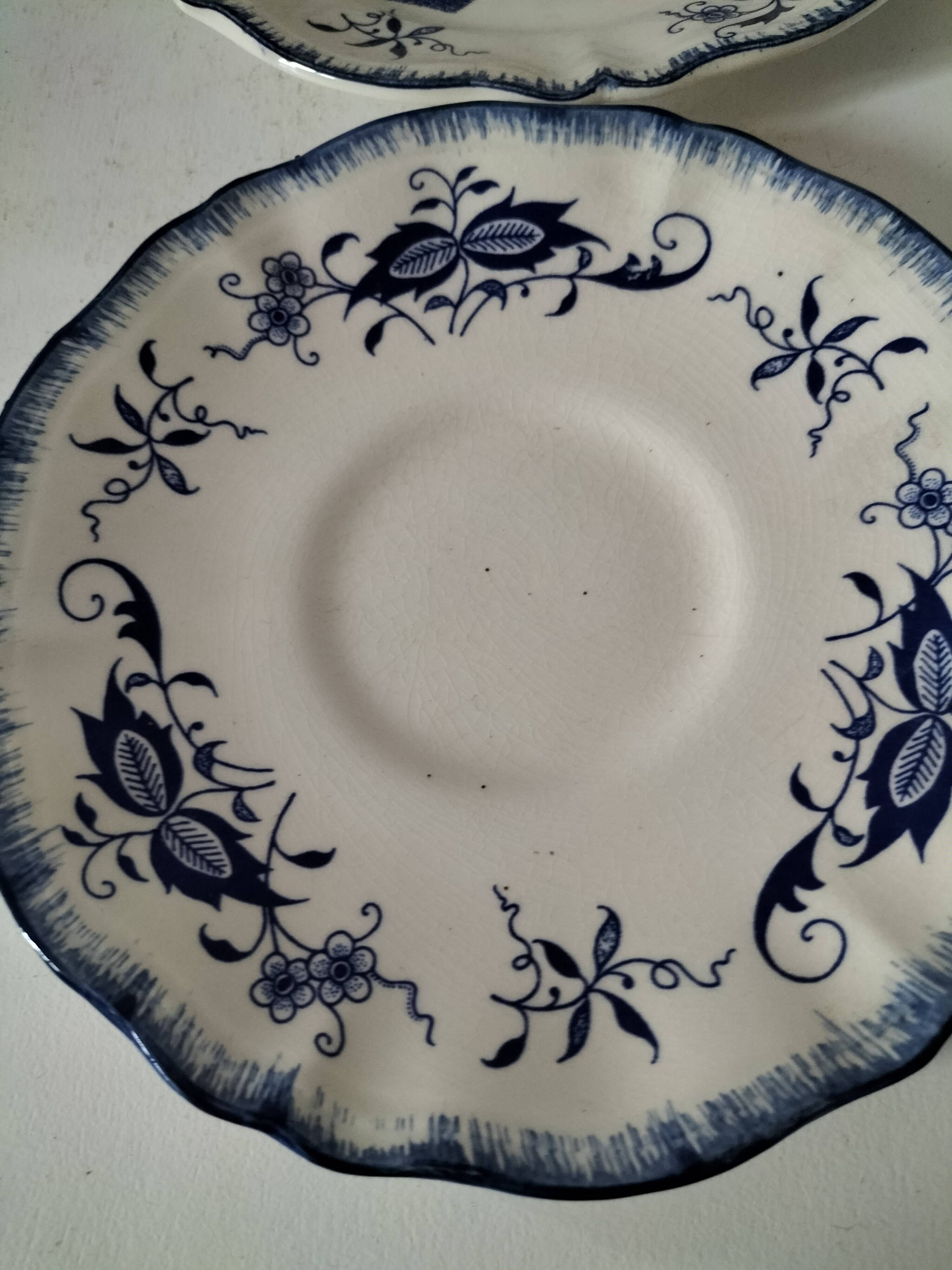 3 assiettes Lancaster