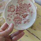 Vintage Coffee Set - 6 Cups and 6 Saucers - Crown Devon Brand