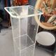 Etagère vintage en plexiglas