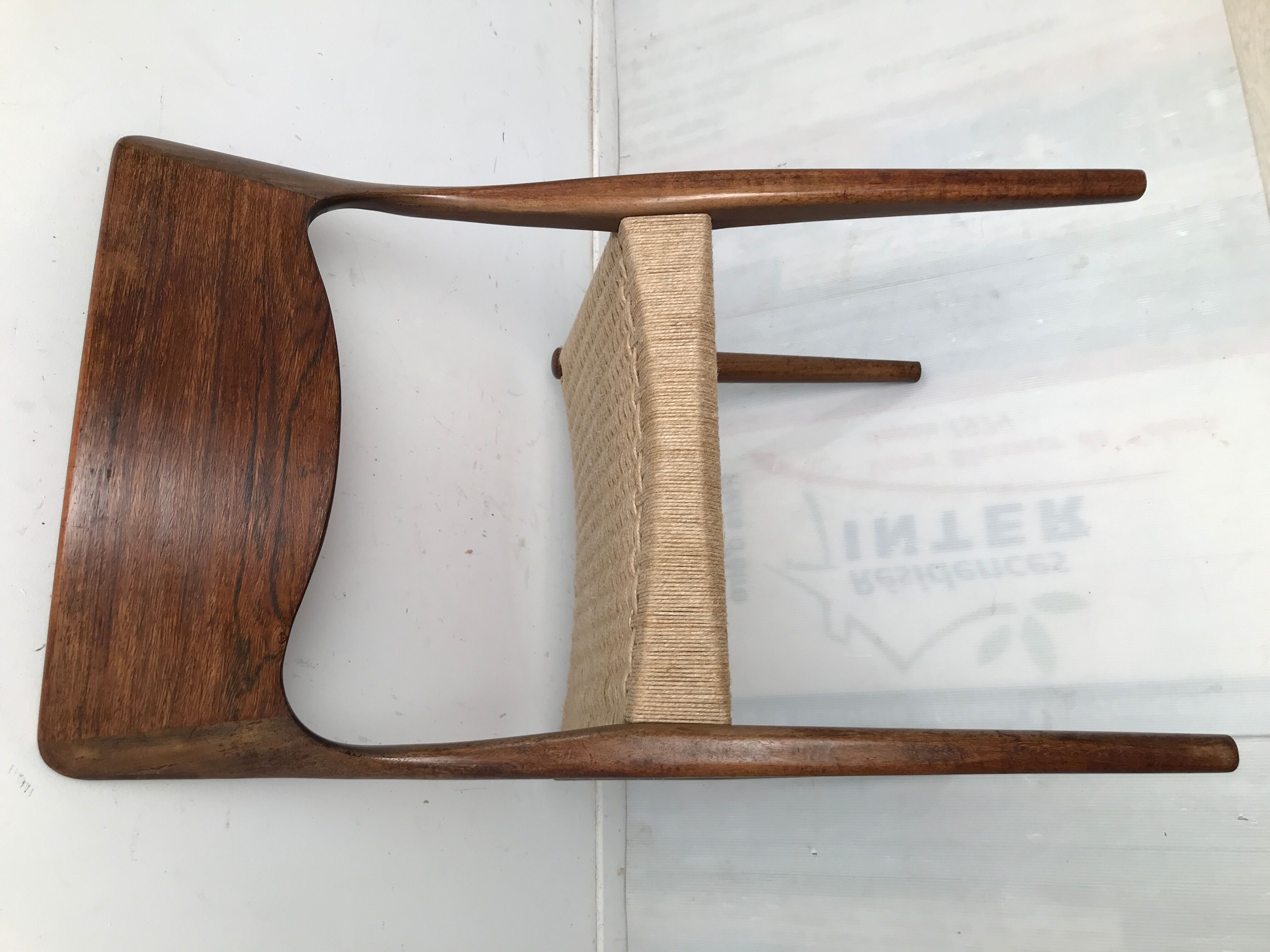 Pair of danish scandinavian chair dating from the 50