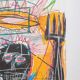 Jean-Michel Basquiat. Numbered color screenprint. 1990s.
