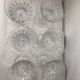 Suite of 6 former Baccarat crystal wine glasses